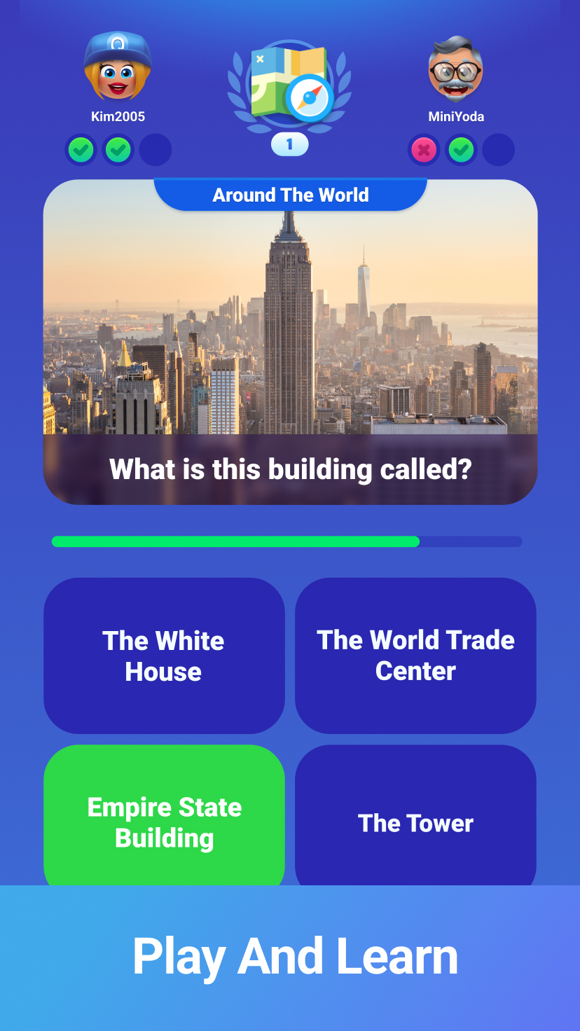 اسکرین شات 2 بازی QuizDuel! Quiz & Trivia Game