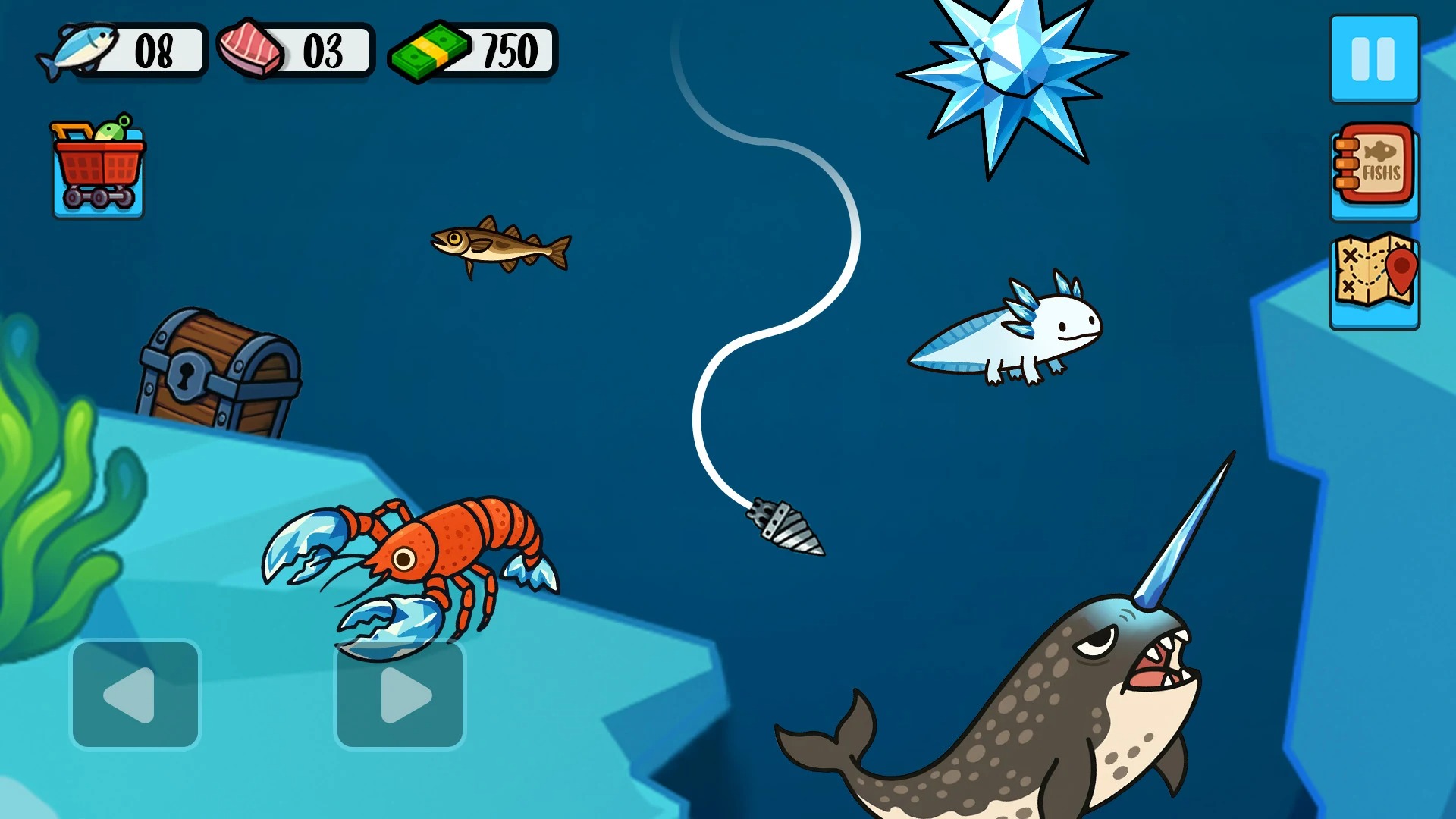 اسکرین شات 2 بازی Catch and Feed