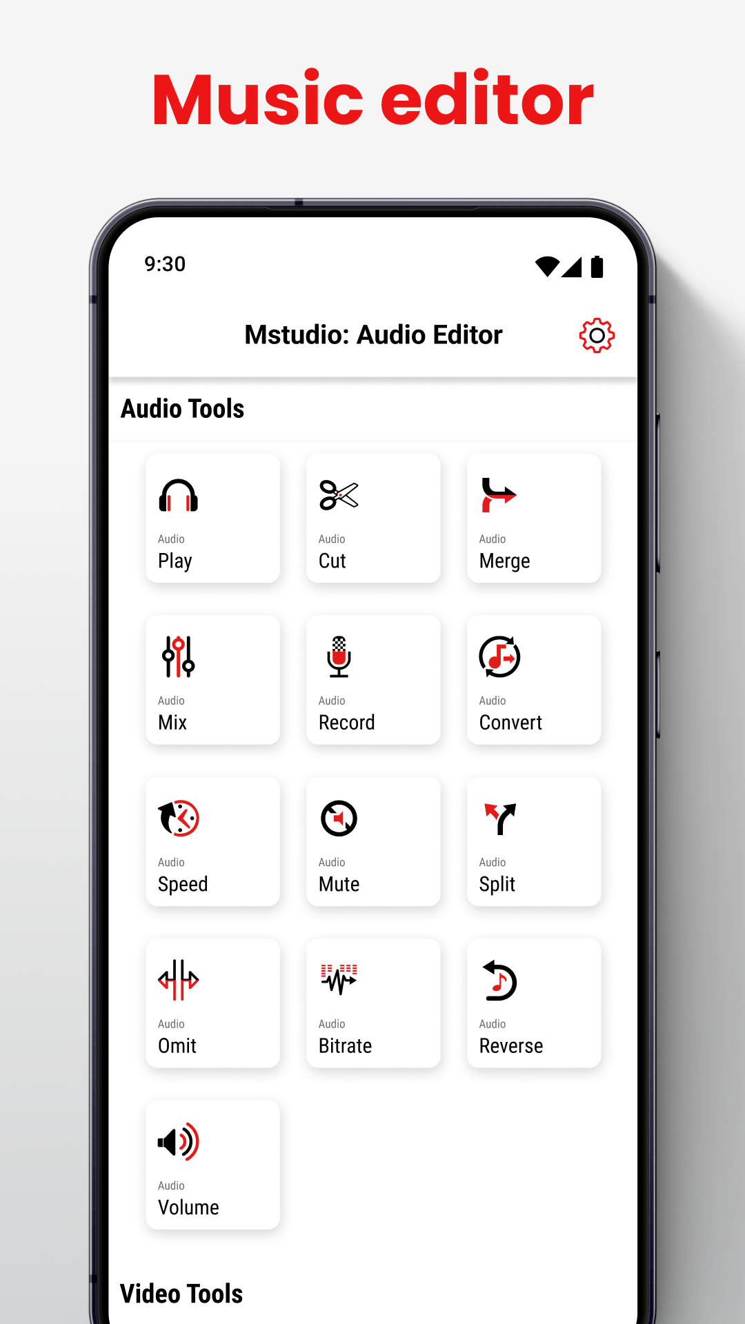 اسکرین شات 8 برنامه Mstudio : Audio & Music Editor