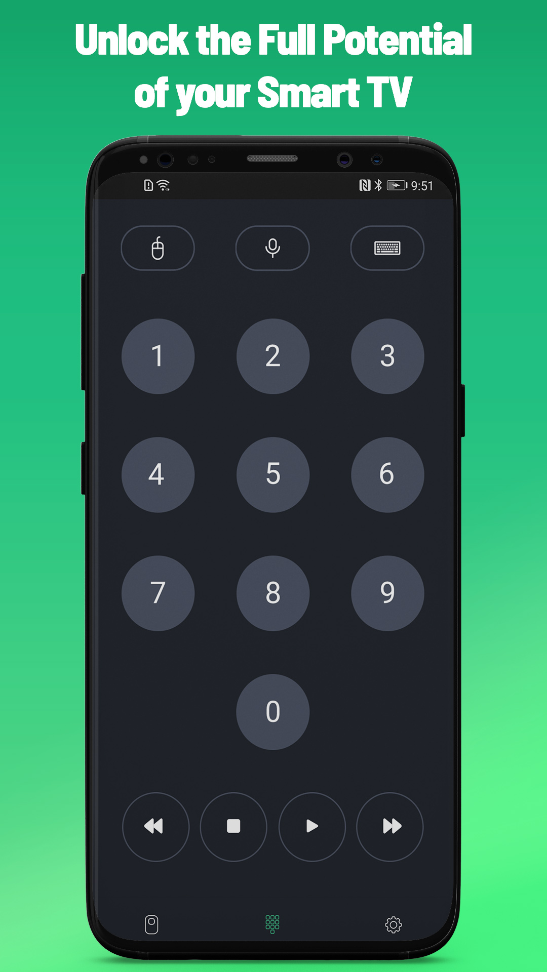 اسکرین شات 3 برنامه Remote Control for Android TV