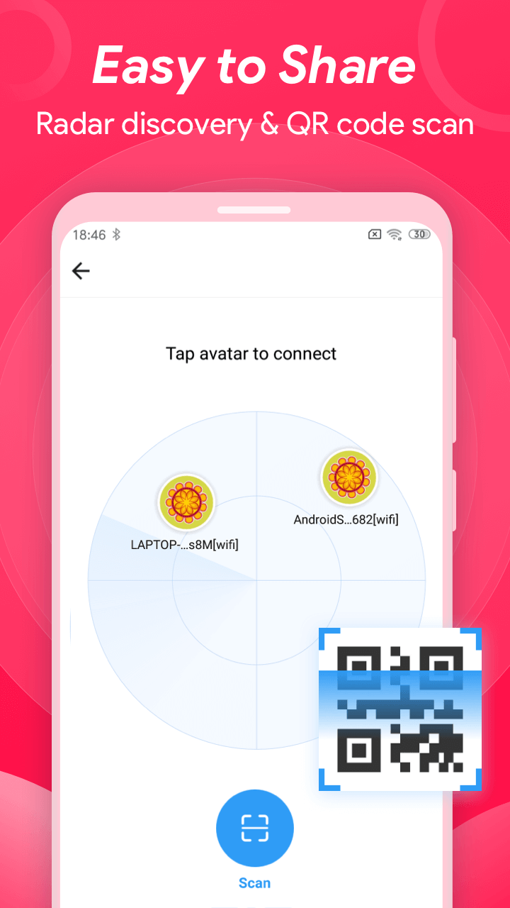 اسکرین شات 3 برنامه ShareAll: File Share &Transfer