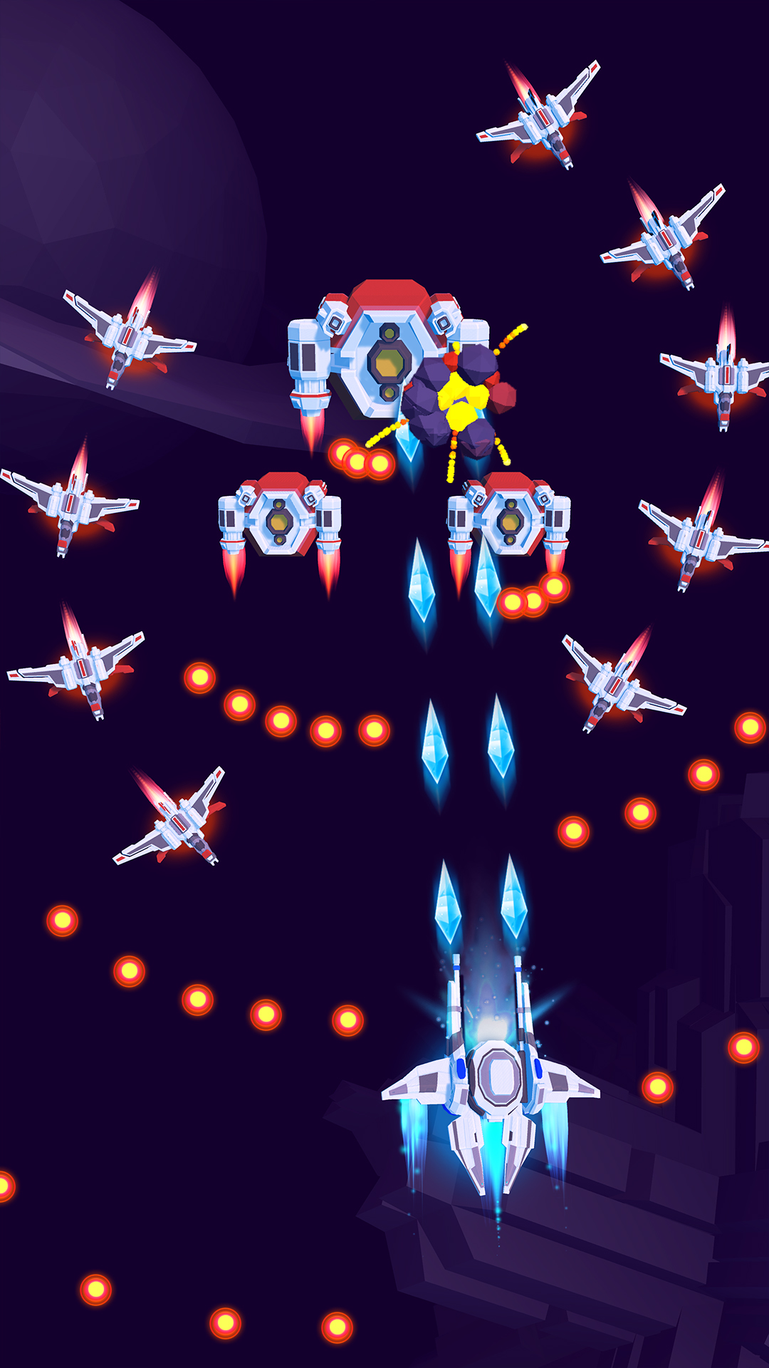 اسکرین شات 4 بازی Galaxy Craft: Space Shooter 3D