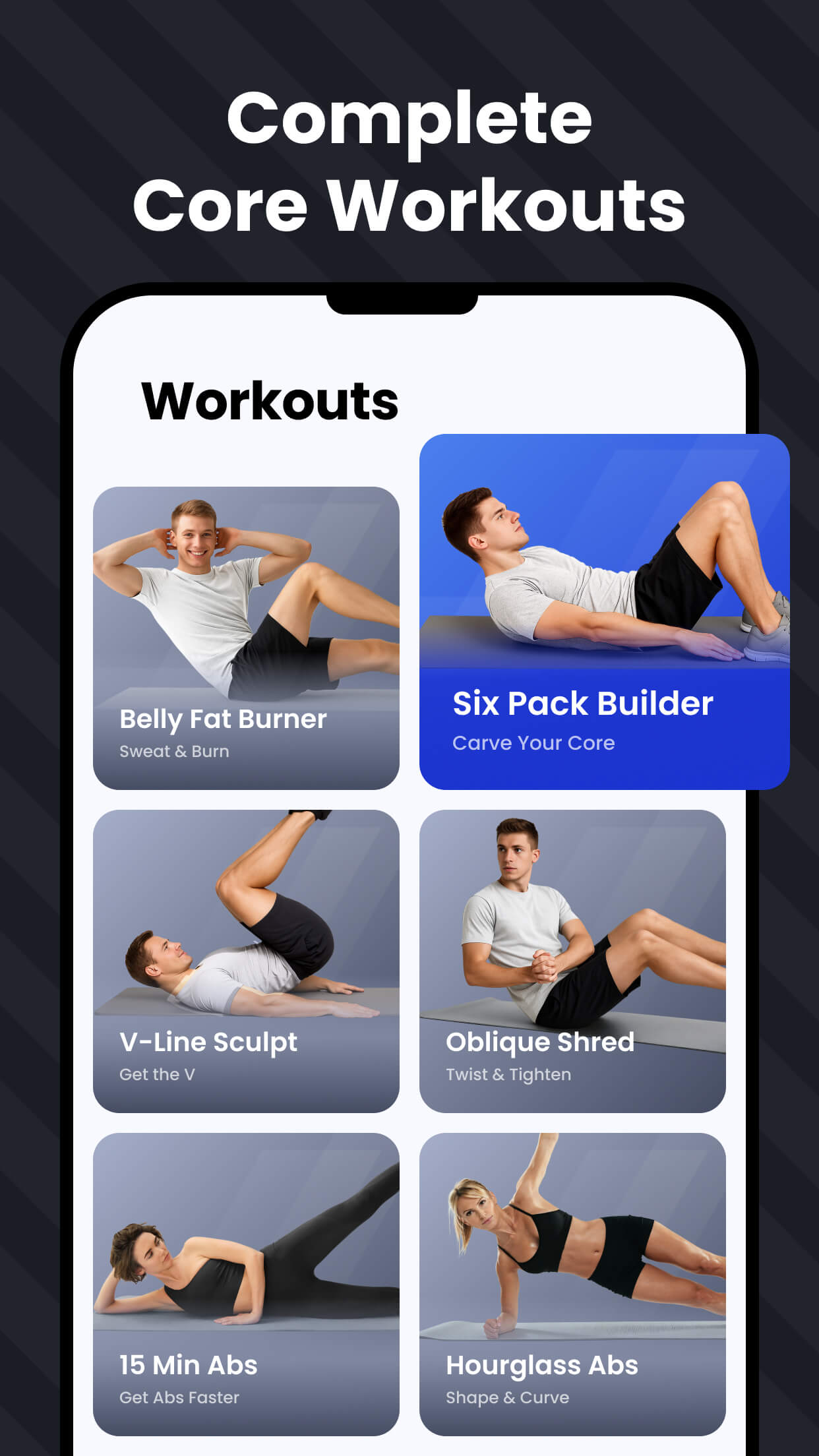 اسکرین شات 2 برنامه Six Pack in 30 Days