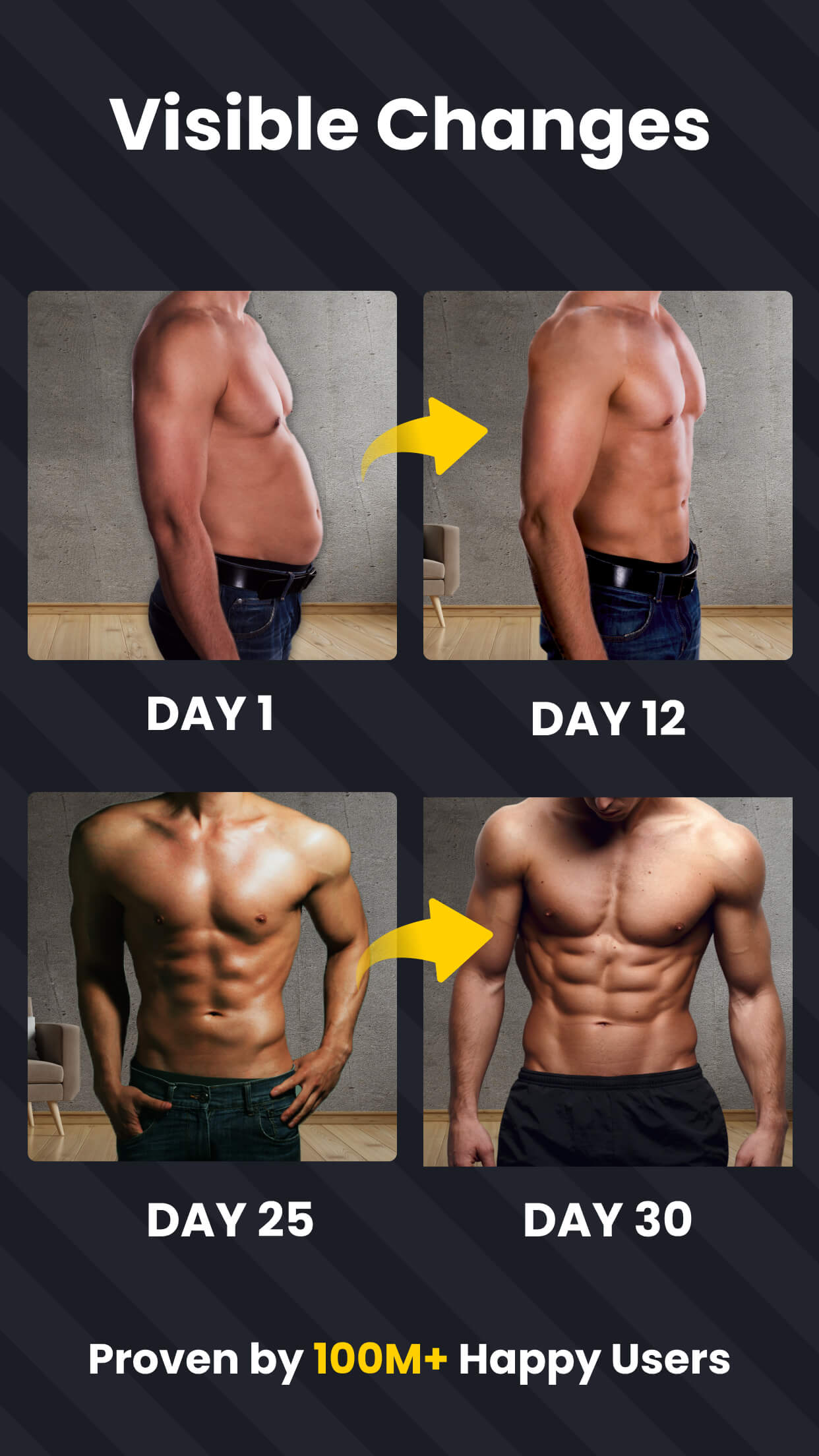 اسکرین شات 6 برنامه Six Pack in 30 Days
