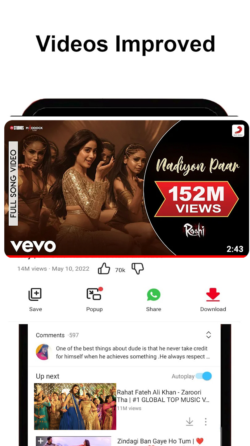 اسکرین شات 3 برنامه All Video Downloader App