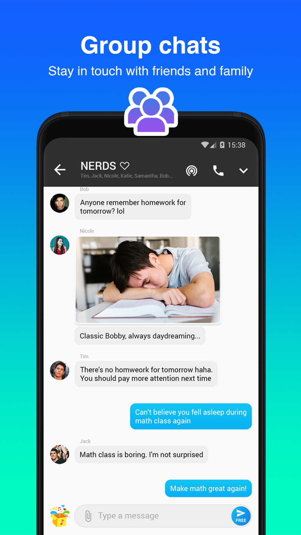 اسکرین شات 5 برنامه Zing: Sound Stickers & SMS