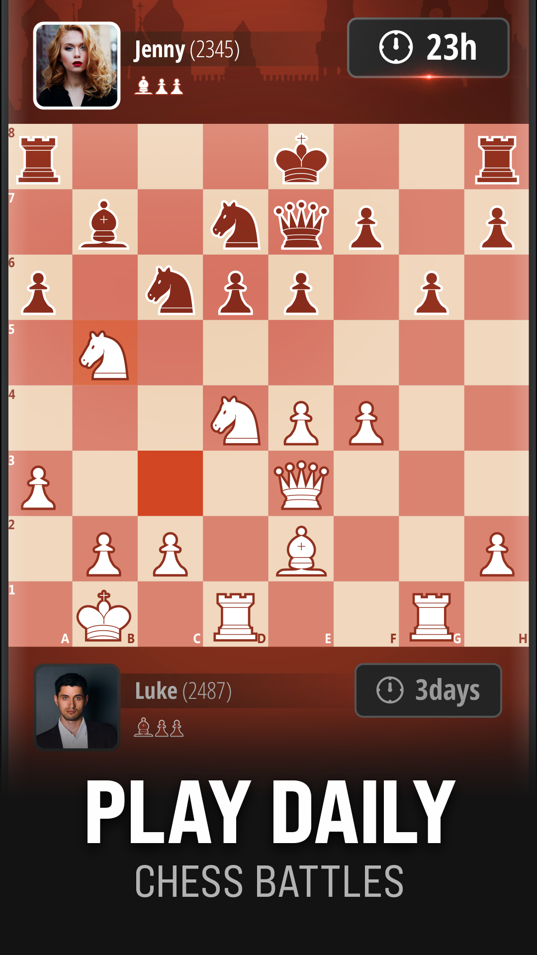 اسکرین شات 7 بازی CHESS BATTLE - Online Clash