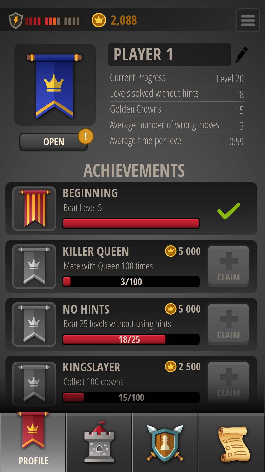 اسکرین شات 6 بازی Chess Puzzles - Board game