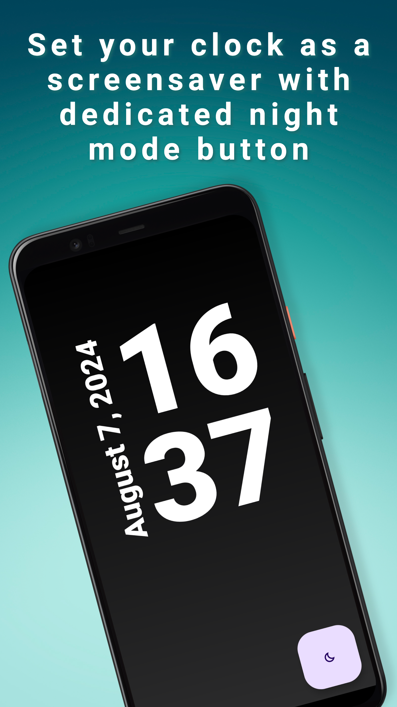 اسکرین شات 8 برنامه DIGI Clock & Wallpaper