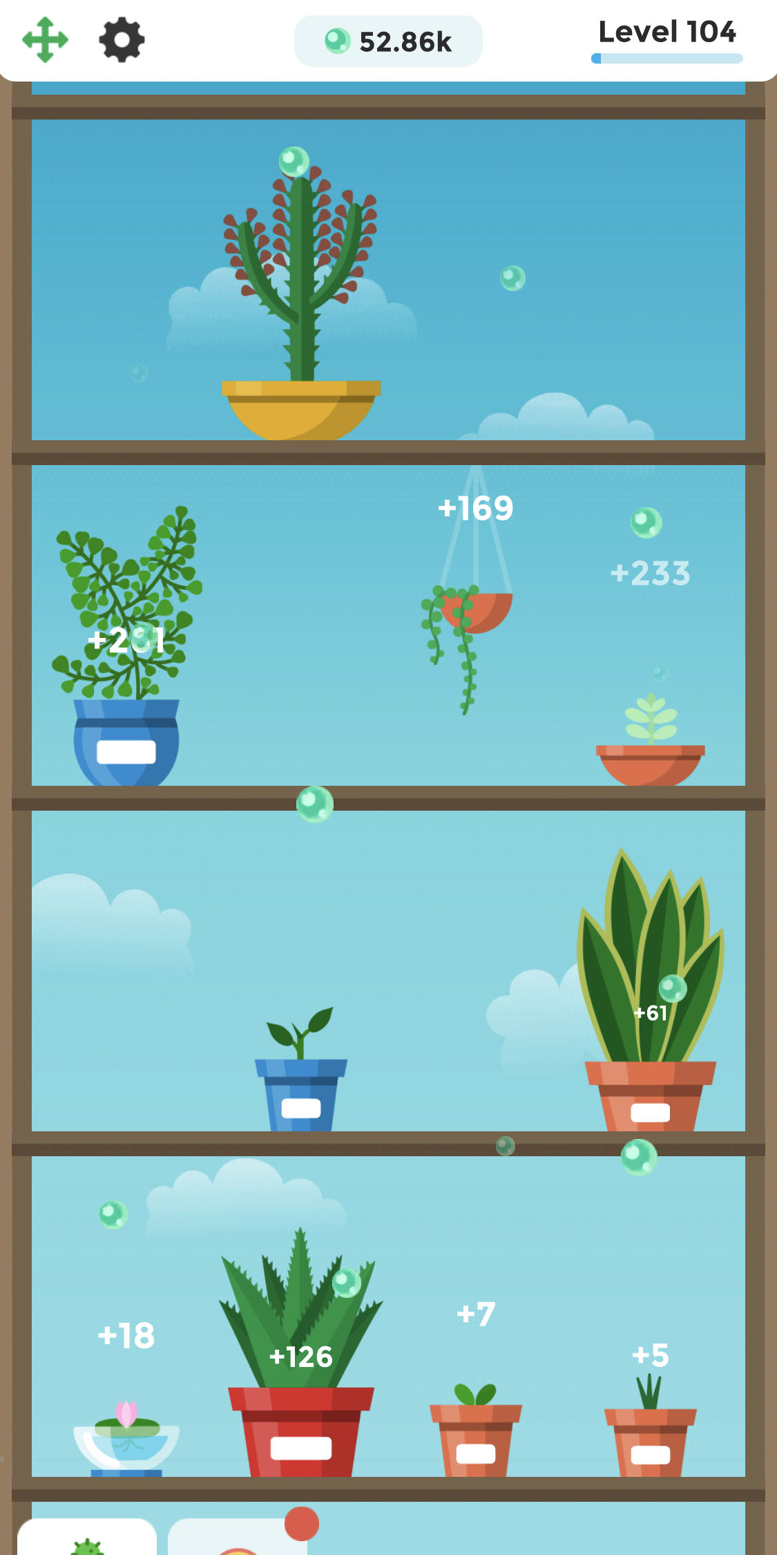 اسکرین شات 1 بازی Terrarium: Garden Idle