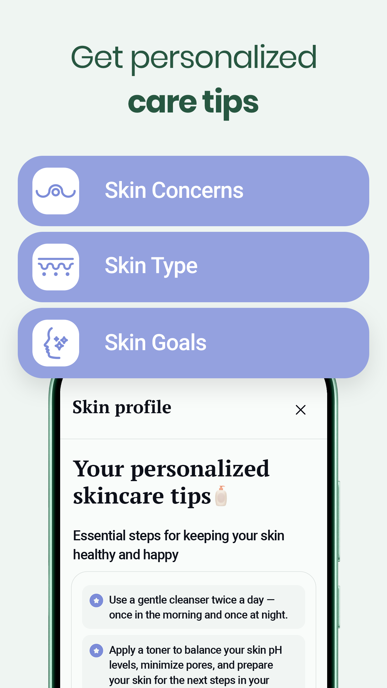 اسکرین شات 7 برنامه OnSkin - Skincare Scanner