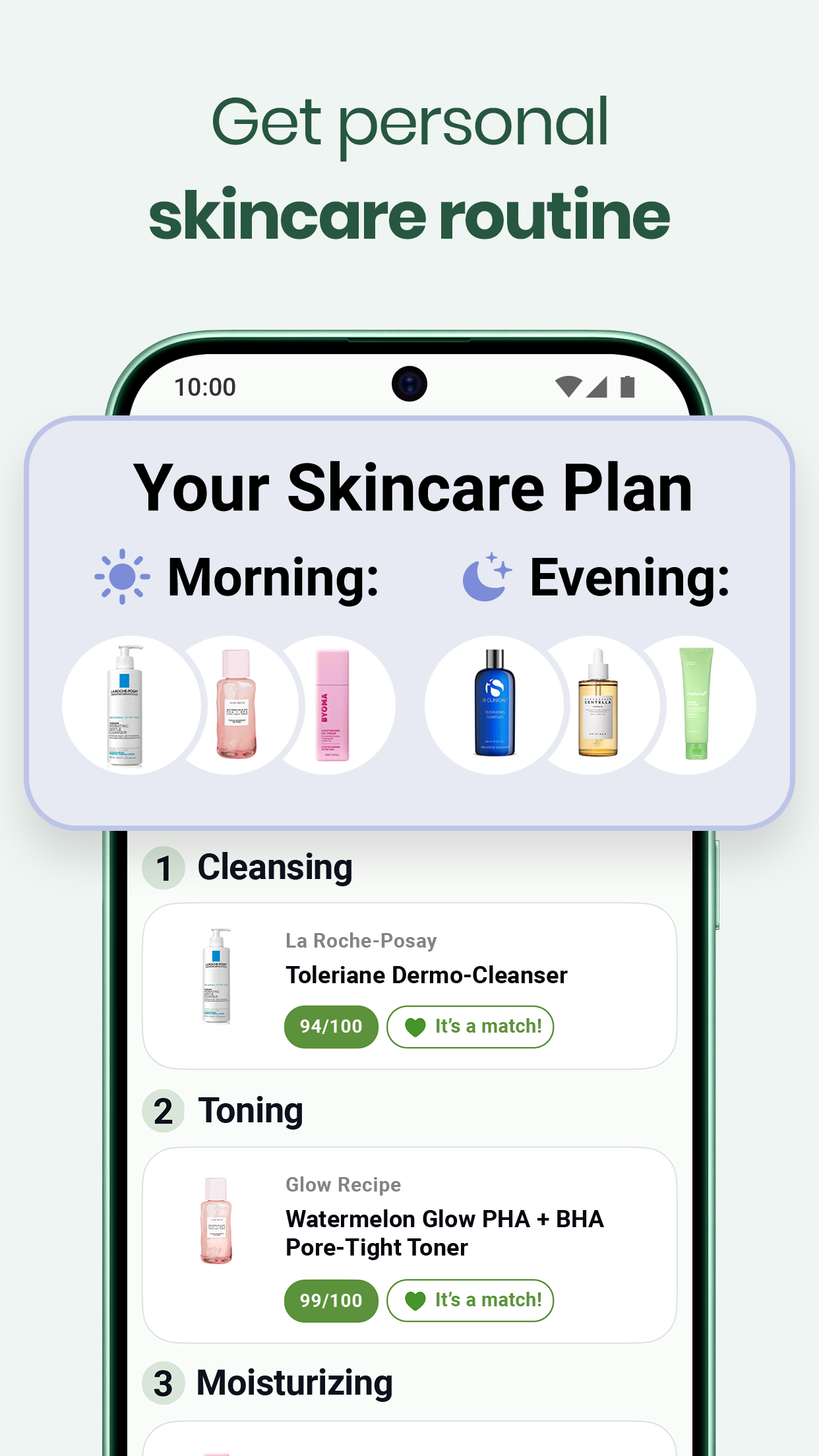 اسکرین شات 3 برنامه OnSkin - Skincare Scanner