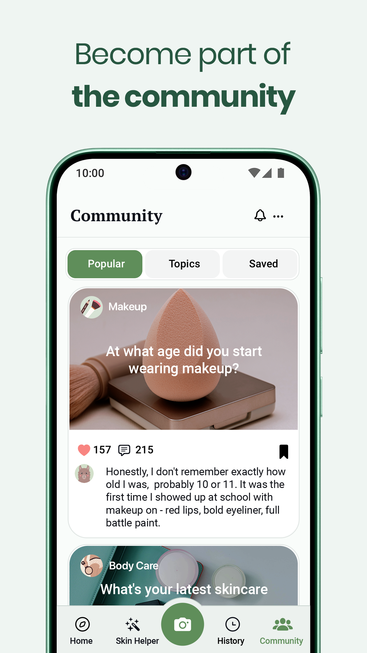 اسکرین شات 5 برنامه OnSkin - Skincare Scanner