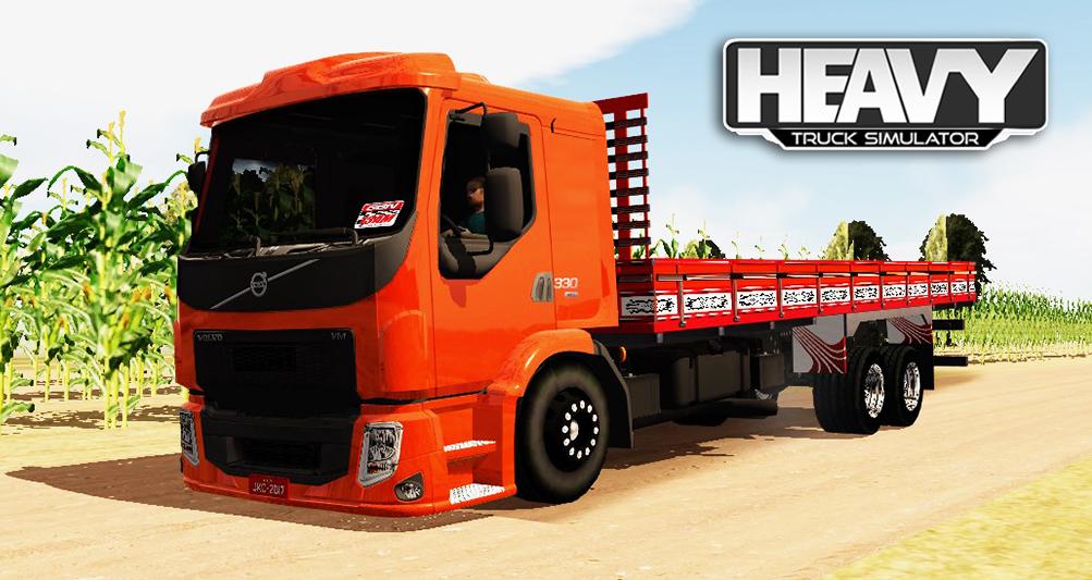 اسکرین شات 1 برنامه Skins Heavy Truck Simulator