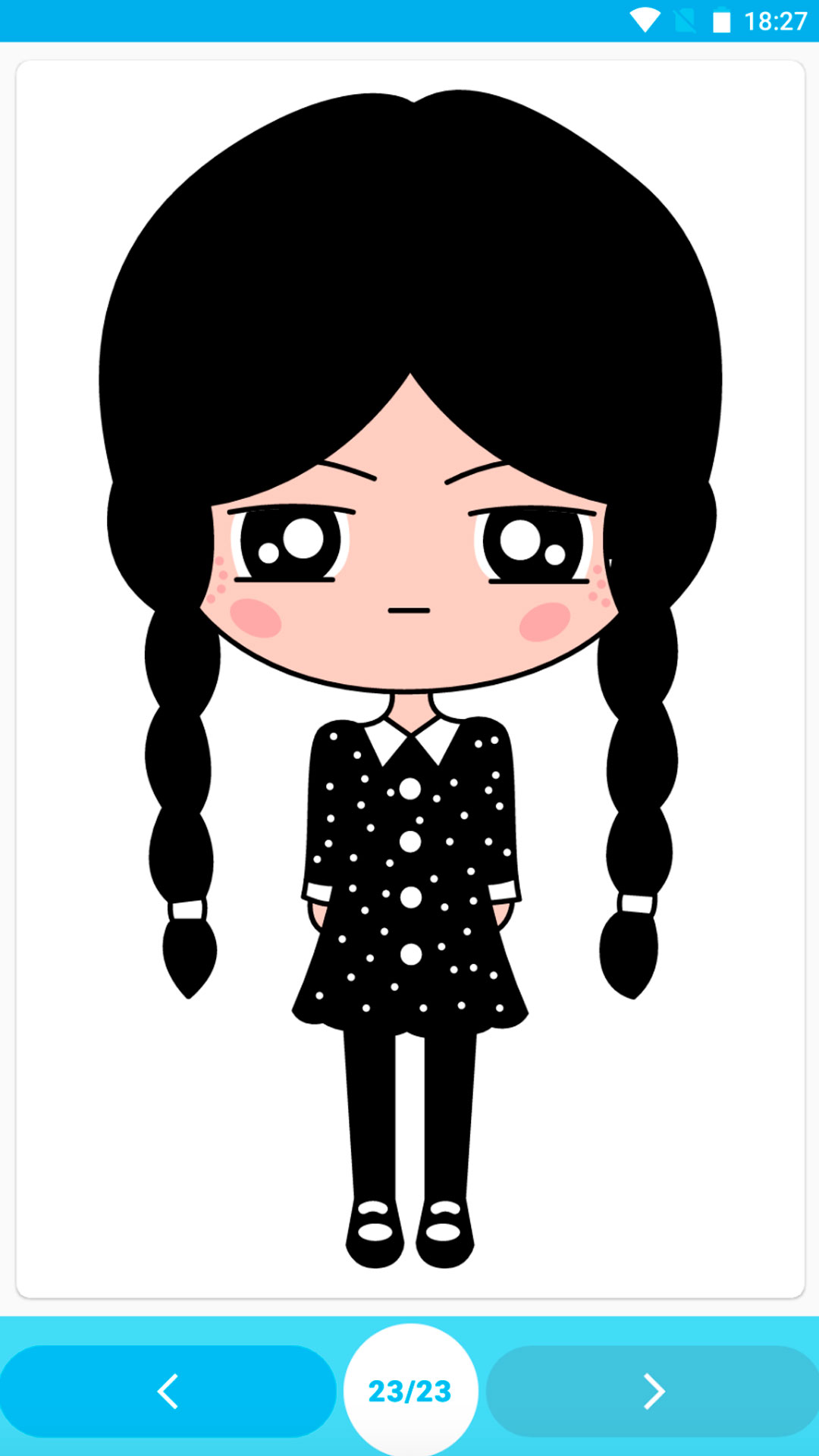 اسکرین شات 8 برنامه How to draw girls