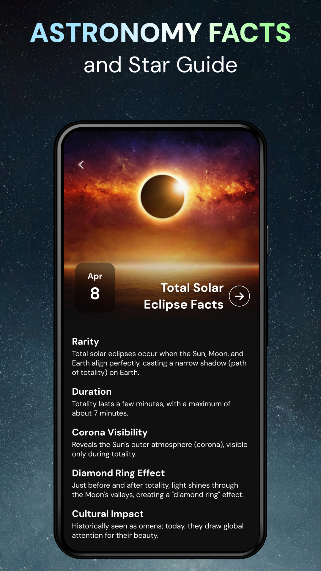 اسکرین شات 6 برنامه Star Gazer - Live Sky View Map