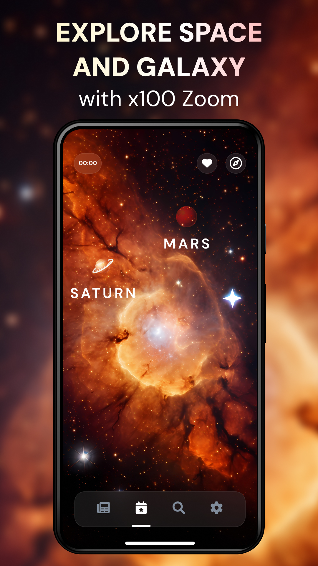 اسکرین شات 3 برنامه Star Gazer - Live Sky View Map