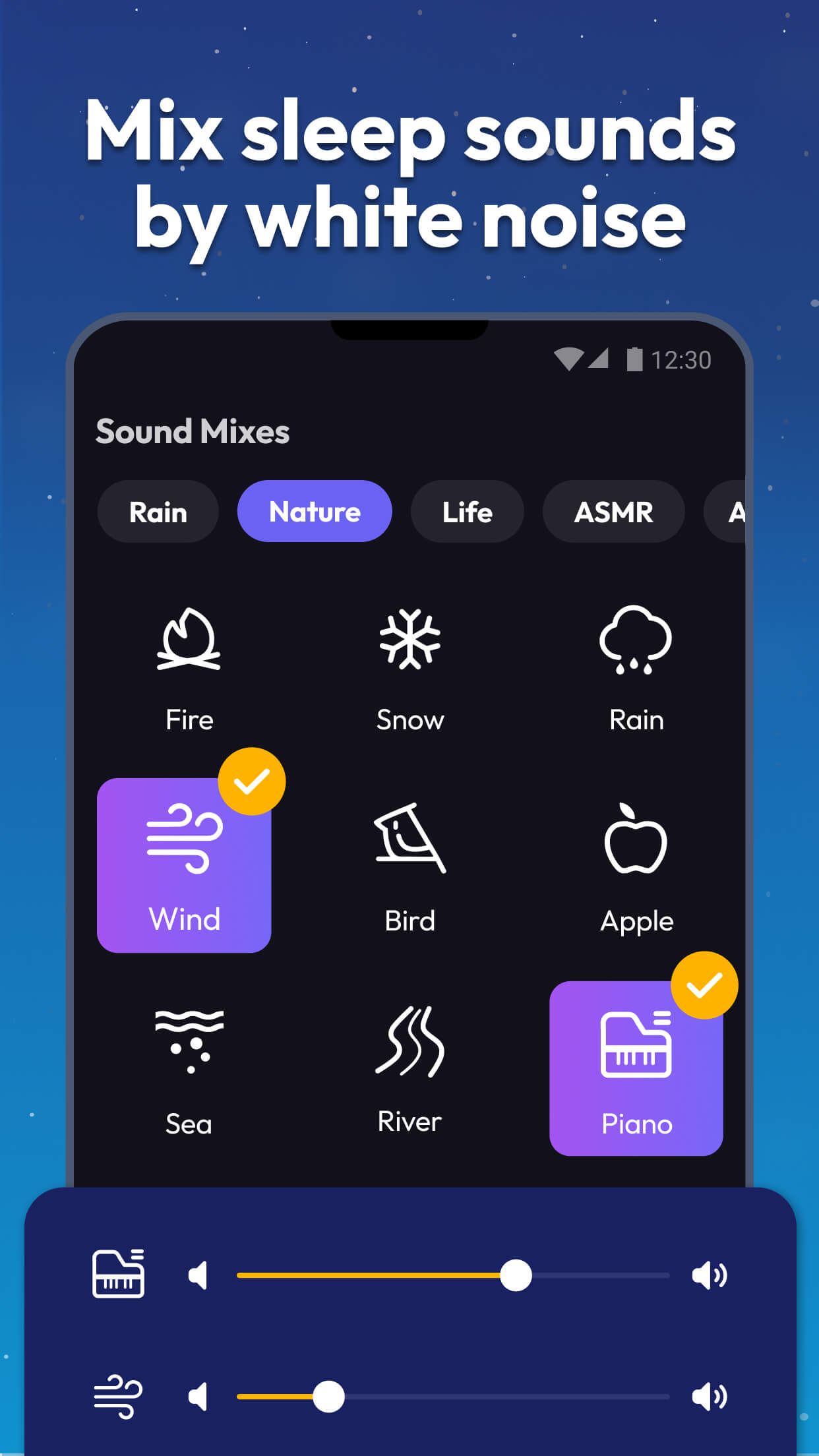 اسکرین شات 7 برنامه Sleep Tracker & Recorder: Yawn