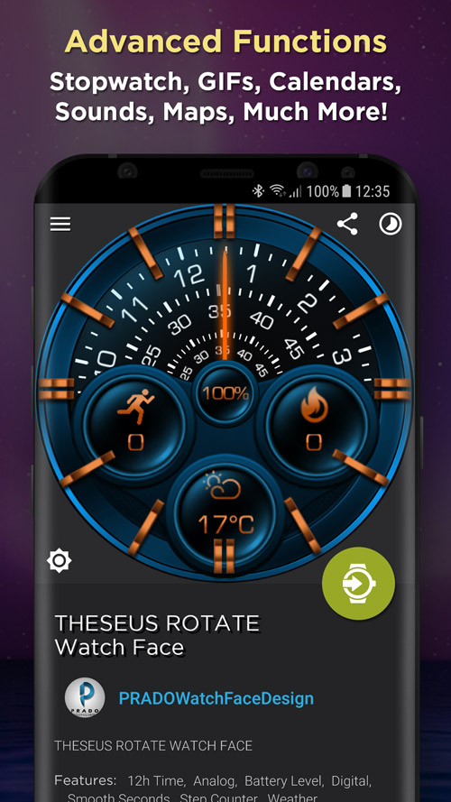 اسکرین شات 7 برنامه WatchMaker Watch Faces