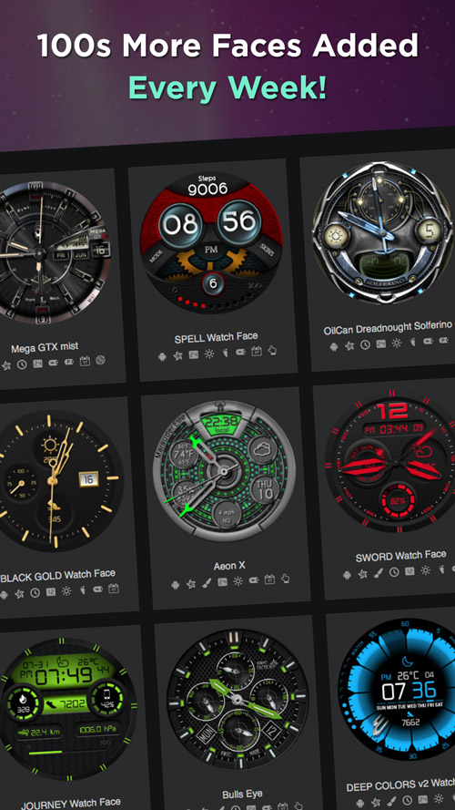 اسکرین شات 8 برنامه WatchMaker Watch Faces