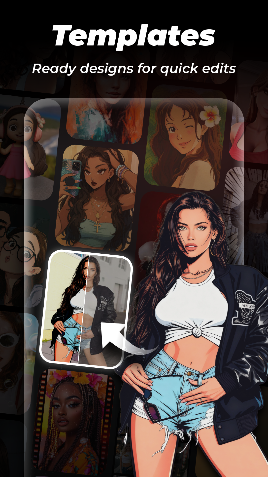 اسکرین شات 2 برنامه Photo Video Maker - InSlide
