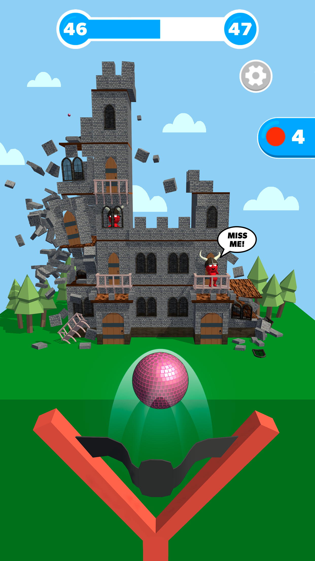اسکرین شات 2 بازی Slingshot Smash-Shooting Range