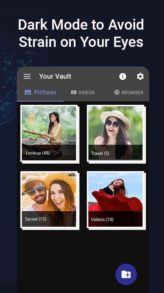 اسکرین شات 7 برنامه Photo, Video Locker-Calculator