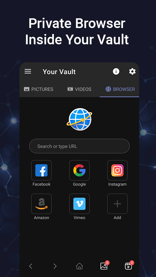 اسکرین شات 6 برنامه Photo, Video Locker-Calculator