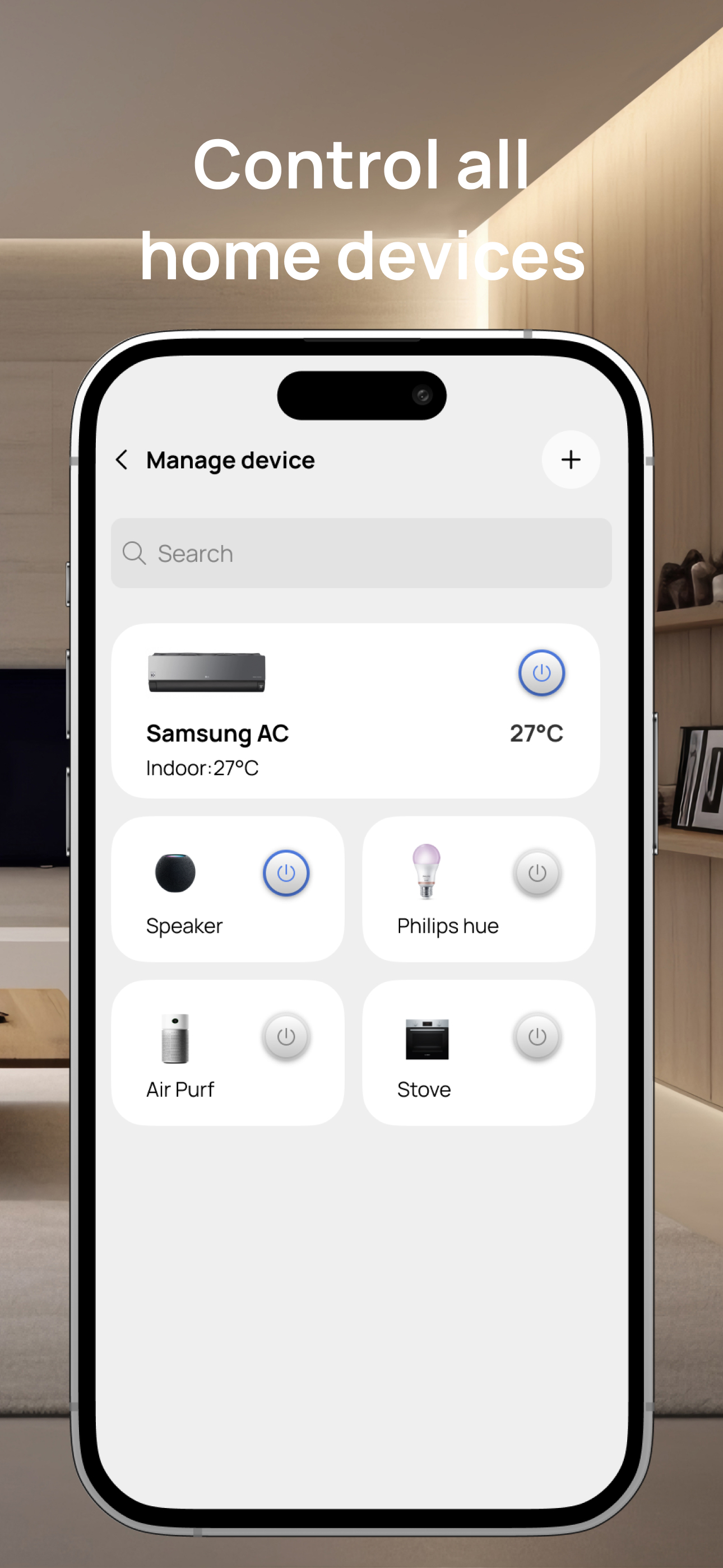 اسکرین شات 4 برنامه Smart Home - Remote Control