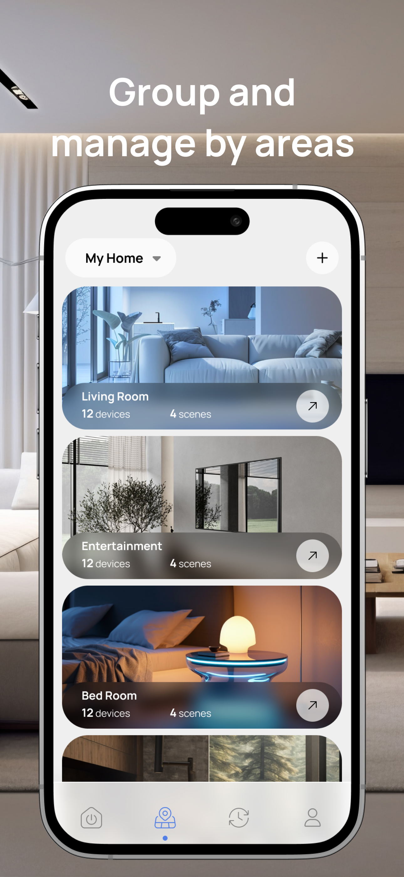 اسکرین شات 3 برنامه Smart Home - Remote Control