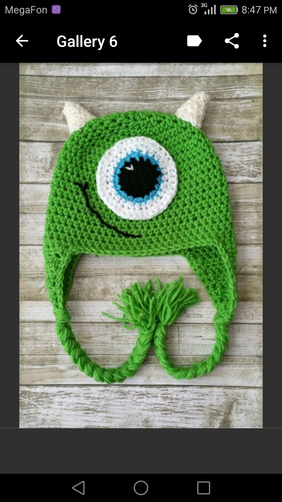 اسکرین شات 4 برنامه Crochet Hats