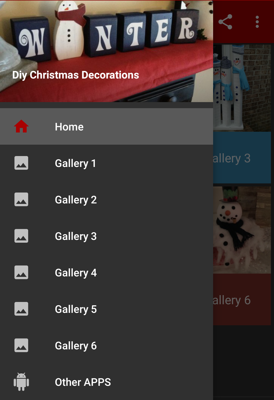 اسکرین شات 1 برنامه Diy Christmas