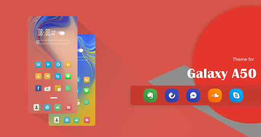 اسکرین شات 1 برنامه Theme for Samsung Galaxy A50
