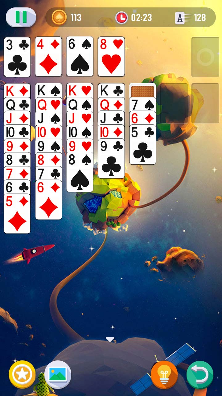 اسکرین شات 5 بازی Solitaire