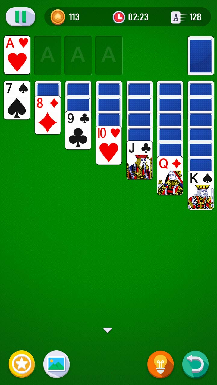 اسکرین شات 4 بازی Solitaire