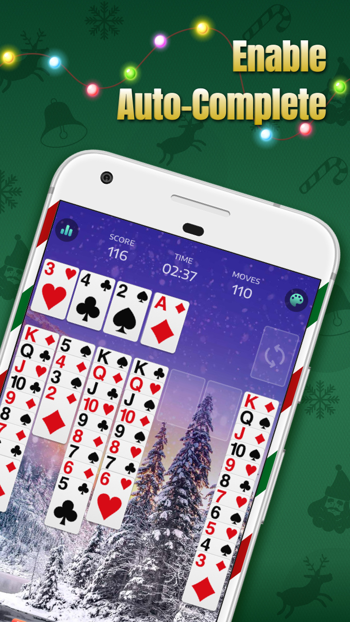 اسکرین شات 8 بازی Solitaire - Classic Card Games