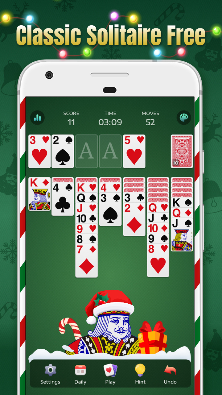 اسکرین شات 1 بازی Solitaire - Classic Card Games