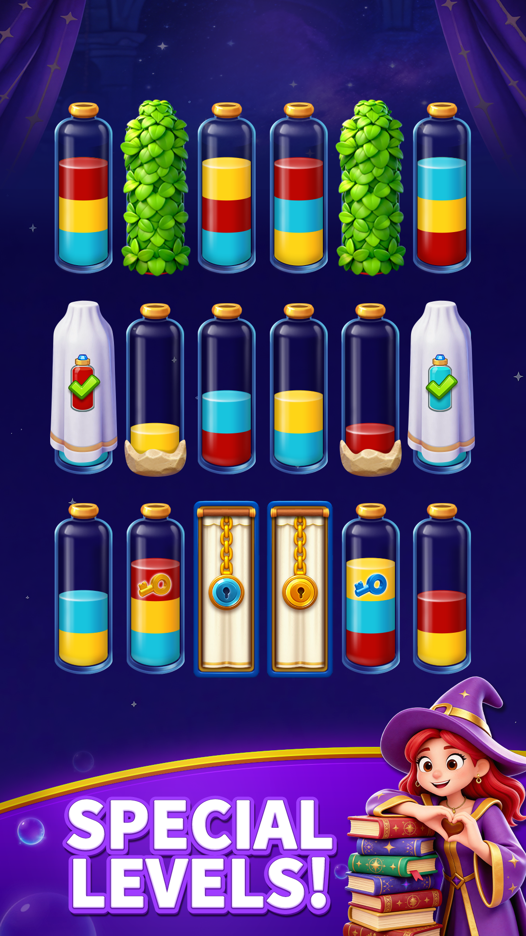 اسکرین شات 3 بازی Mystic Sort: Water Sort Puzzle