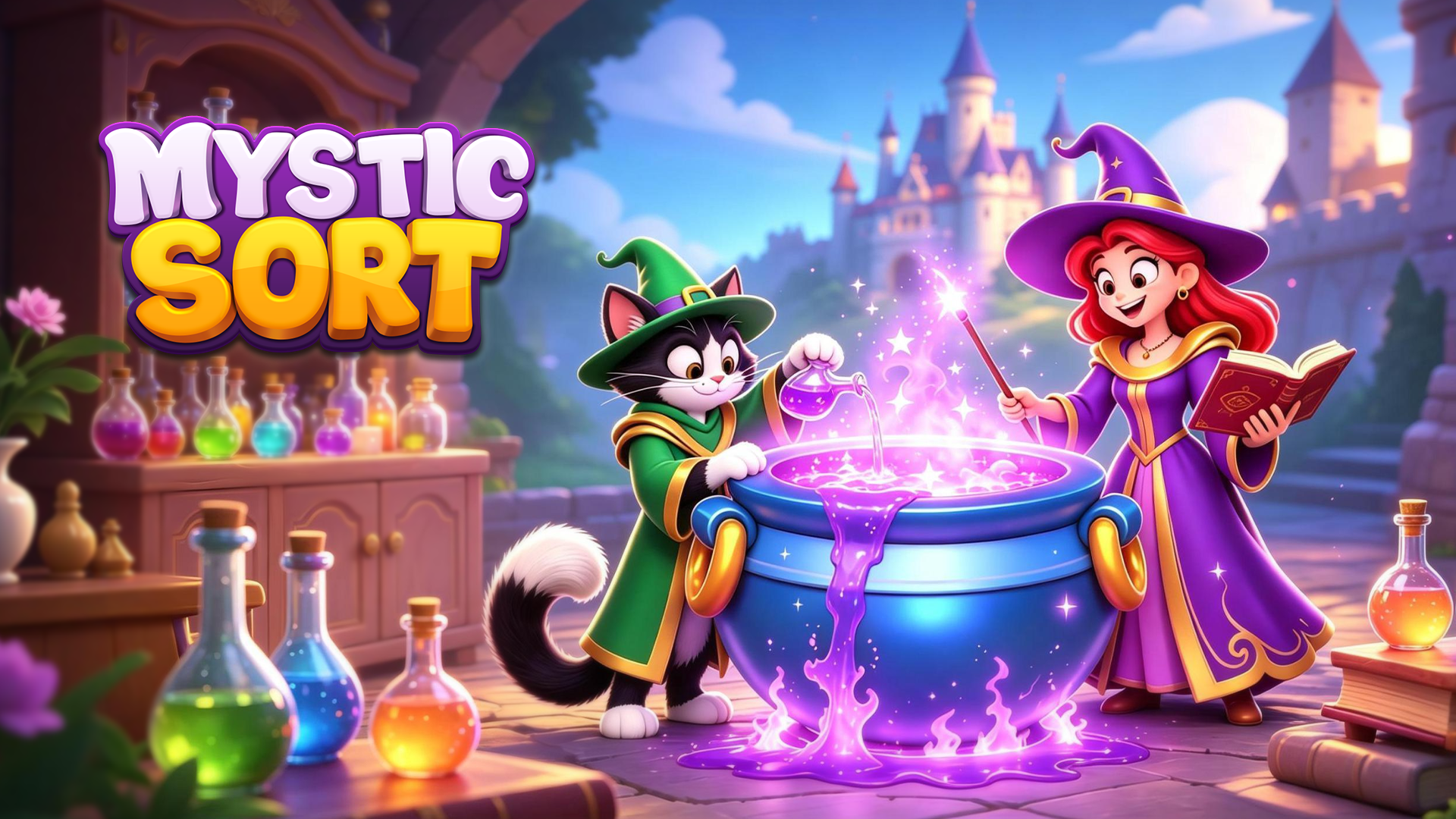 اسکرین شات 8 بازی Mystic Sort: Water Sort Puzzle