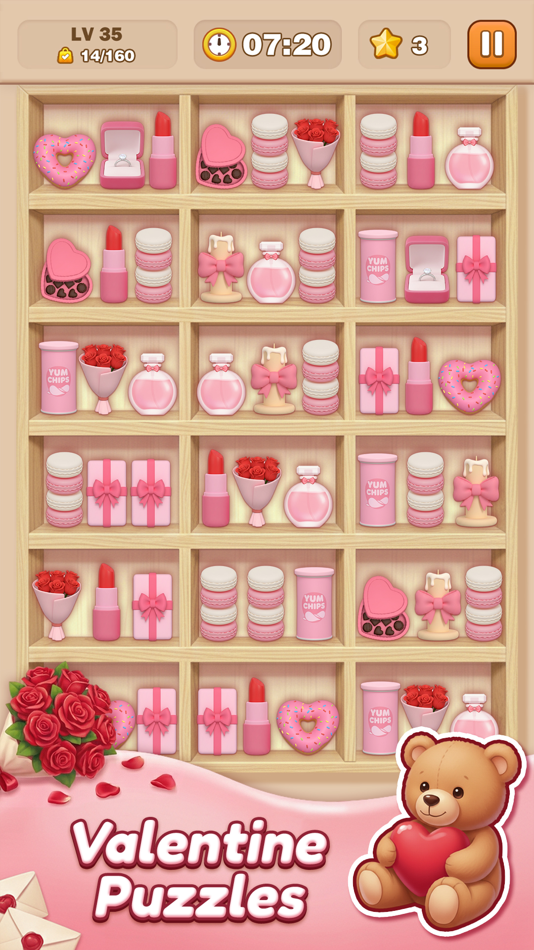 اسکرین شات 1 بازی Goods Puzzle: 3D Sorting Games