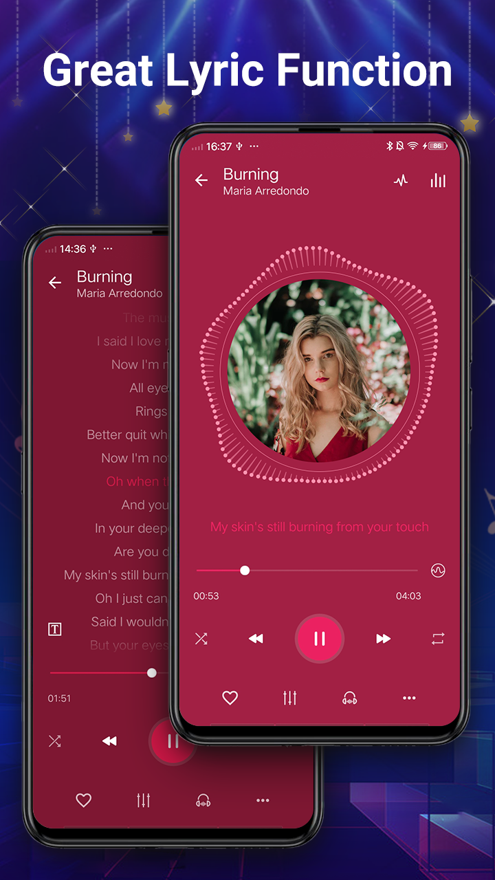 اسکرین شات 7 برنامه Music Player - MP3 Player & EQ