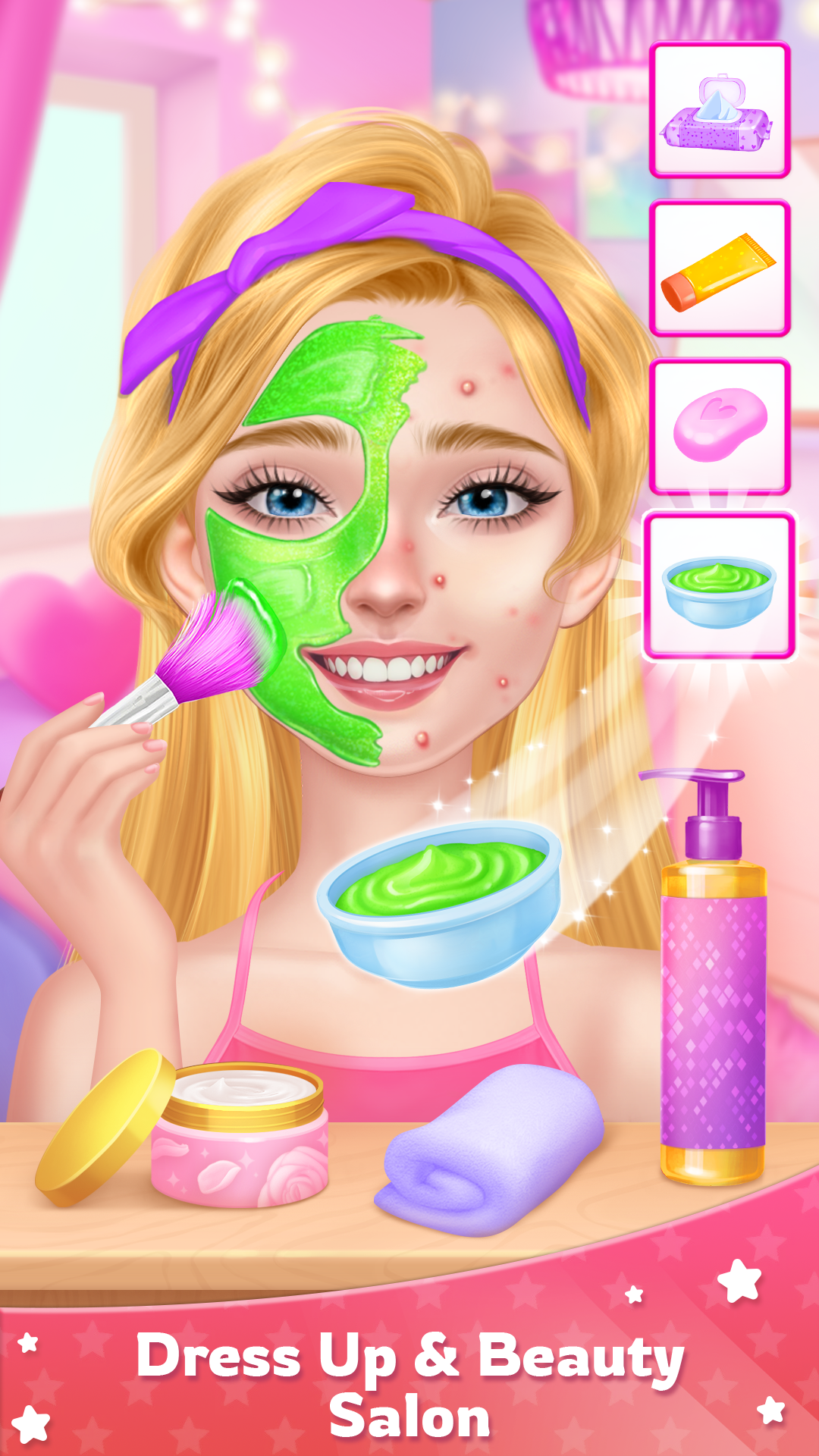 اسکرین شات 1 بازی Eva BFF: Spa Salon & Dress Up