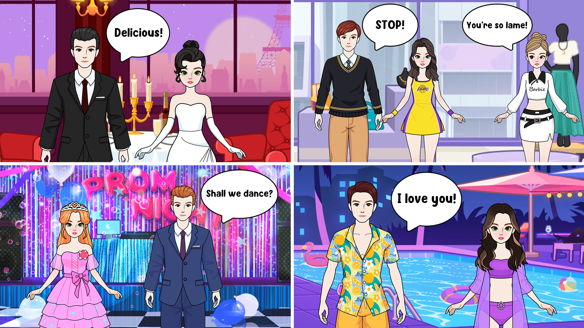 اسکرین شات 6 بازی Eva BFF: Spa Salon & Dress Up