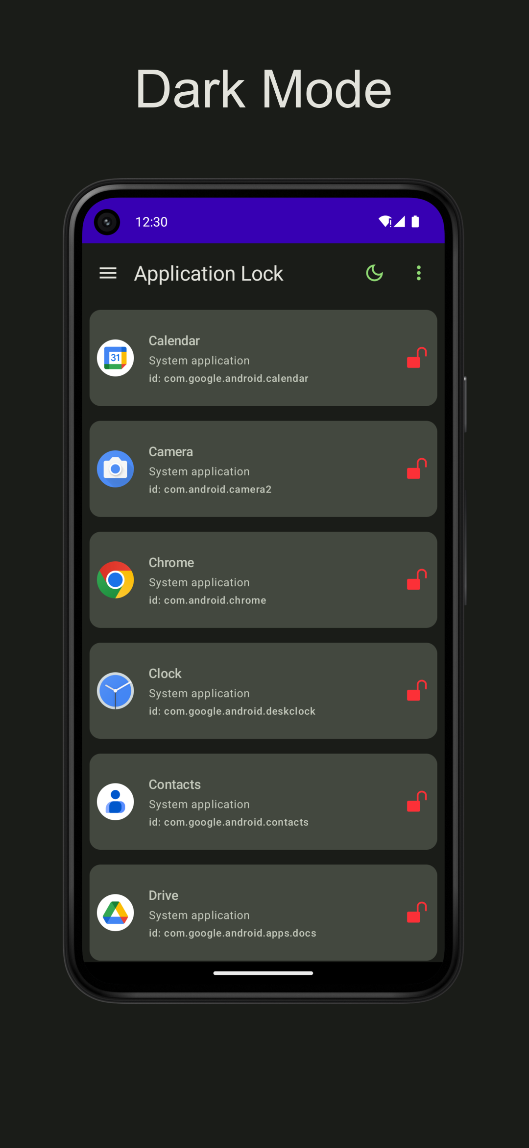 اسکرین شات 3 برنامه App Lock - Fingerprint Pattern