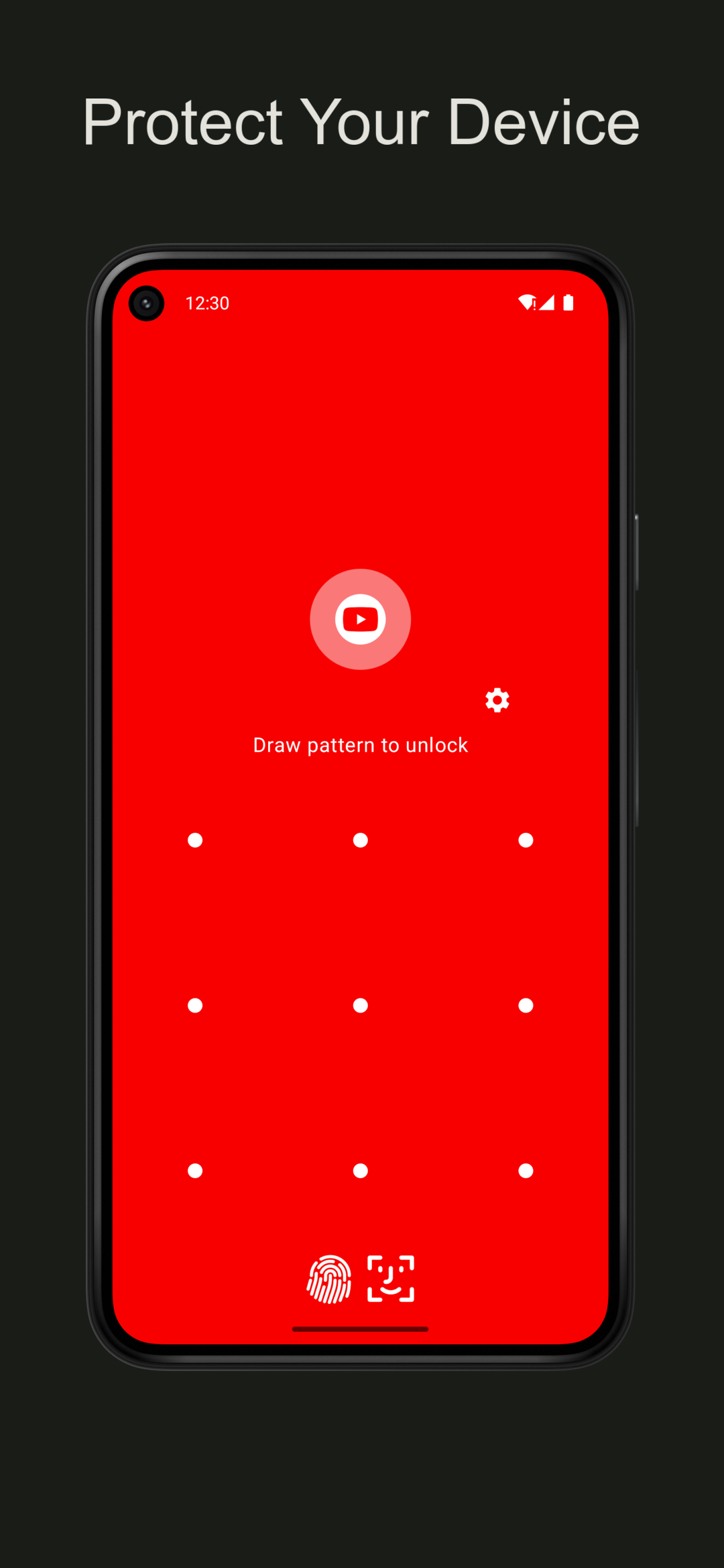 اسکرین شات 7 برنامه App Lock - Fingerprint Pattern