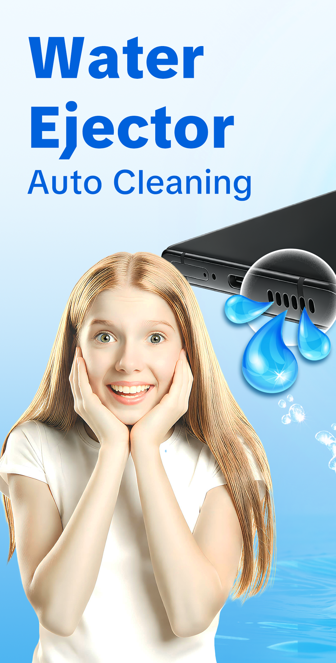 اسکرین شات 1 برنامه Speaker Cleaner - Water Eject