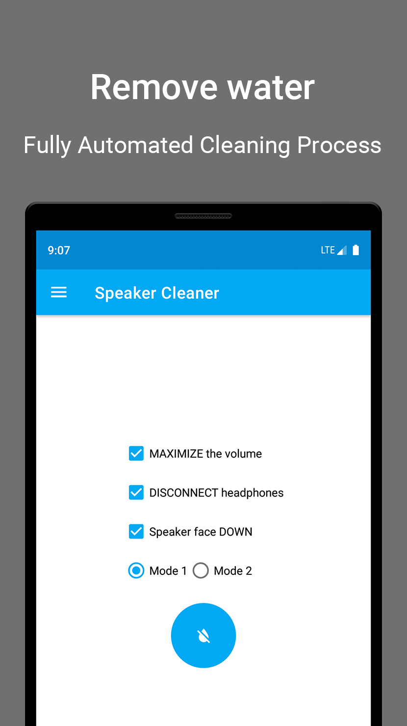 اسکرین شات 1 برنامه Super Speaker Cleaner