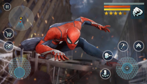 اسکرین شات 8 بازی Spider Rope Gangster Hero Vegas - Rope Hero Game