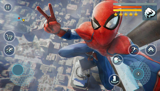 اسکرین شات 2 بازی Spider Rope Gangster Hero Vegas - Rope Hero Game