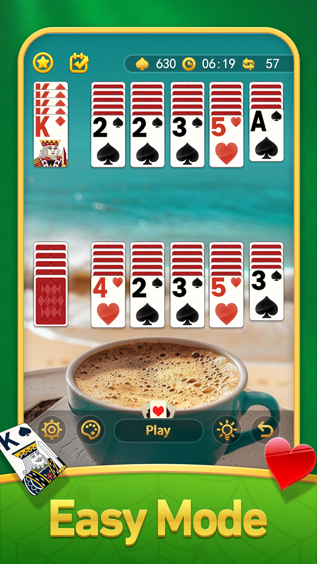 اسکرین شات 2 بازی Spider Solitaire Card Game